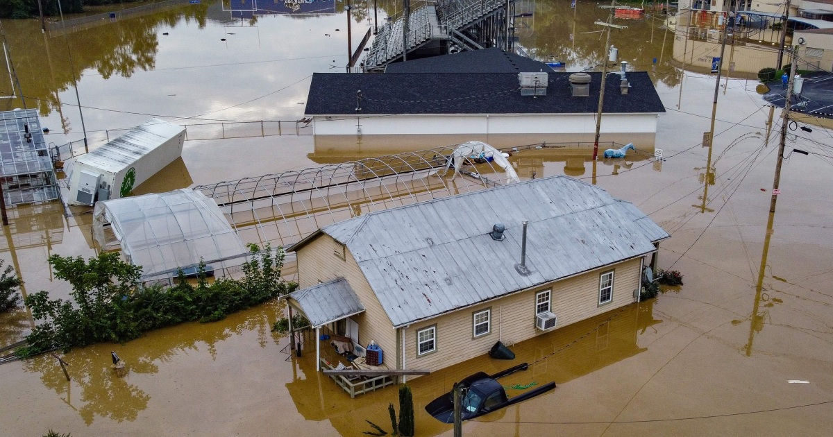 Death toll in Kentucky floods likely to rise as search efforts continue