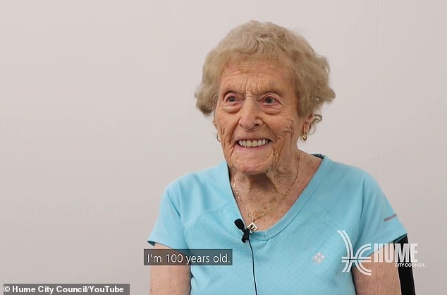 Beloved Melbourne great-grandmother Edna Sheppard (pictured) has been a loyal member of the Broadmeadows Aquatic and Leisure Center in Melbourne's north for 40 years and participates in up to five gym classes every week