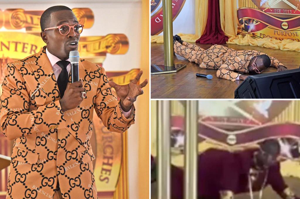 Flashy NYC bishop robbed of $1M re-enacts jewelry heist at service