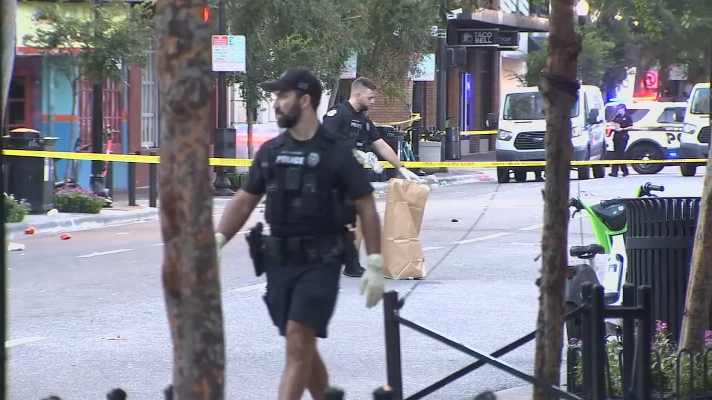 Gunman at large after 7 hurt in downtown Orlando shooting – WFTV