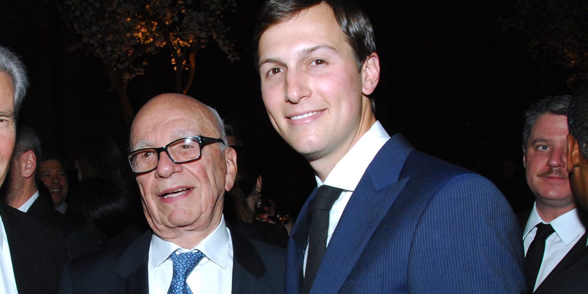 Kushner Stopped Trump Twitter Attack on Murdoch: 'Breaking History' Memoir