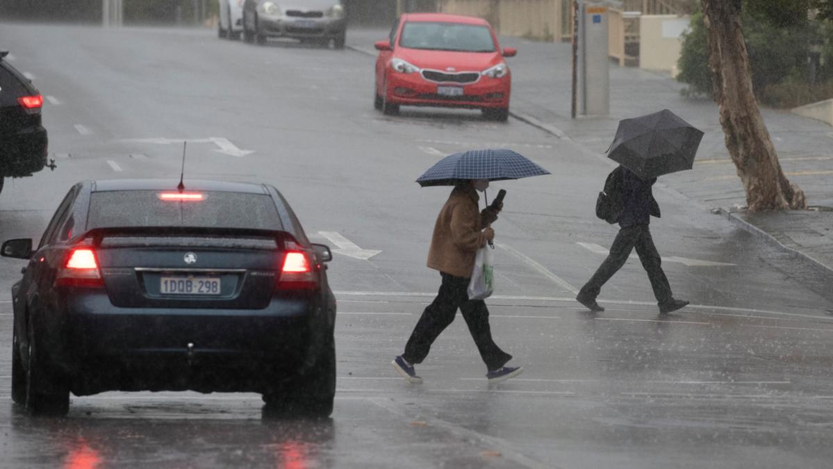 Perth weather: Perth is set to cop up to 75mm of rain and damaging winds over the next three days