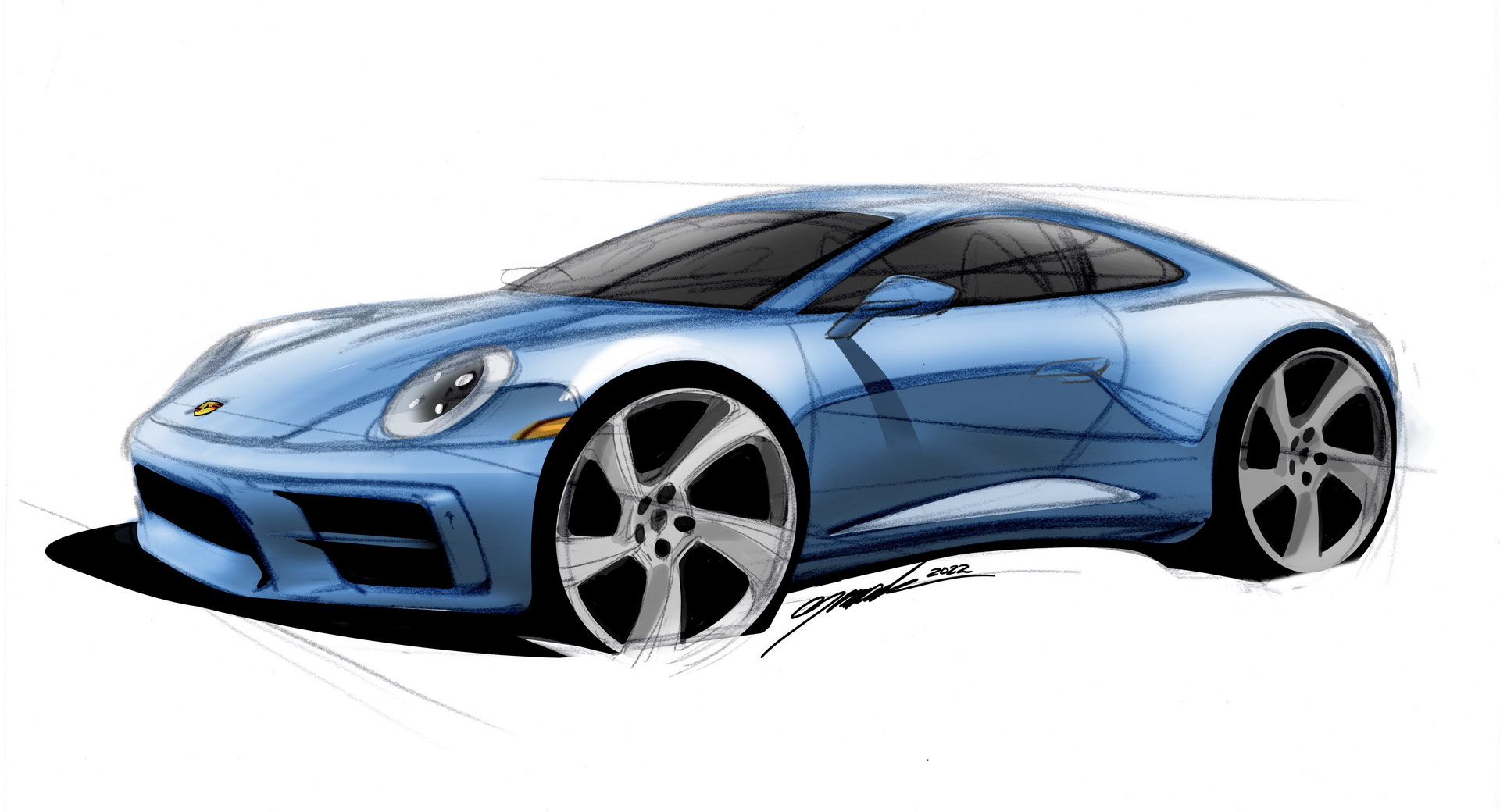 Porsche To Auction One-Off 911 Special Inspired By Cars' Sally Carrera In August