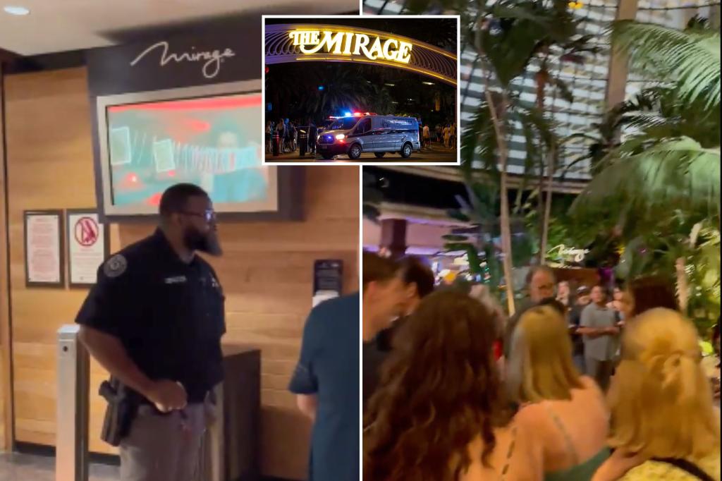 1 dead in shooting at Mirage hotel on Las Vegas strip