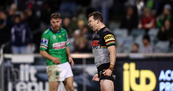 NRL 2022, Canberra Raiders v Penrith Panthers round 21 match report, match highlights, media conference, injuries