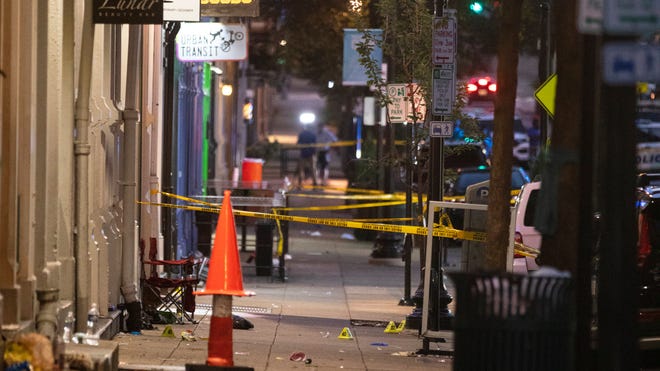 9 wounded in front of OTR bar