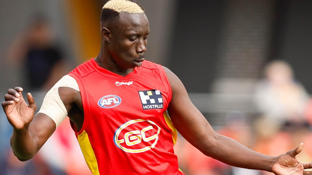 AFL: Mabior Chol makes most of opportunity given to him by Gold Coast Suns