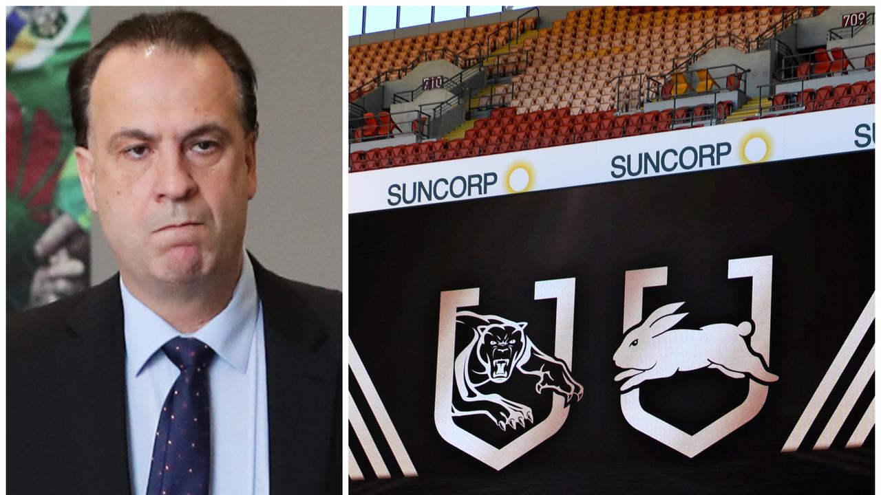 ARLC chairman Peter V'landys, suburban stadium upgrades NRL, Penrith Stadium, Shark Park, NSW Government, Dominic Perrottet, news, Queensland grand final