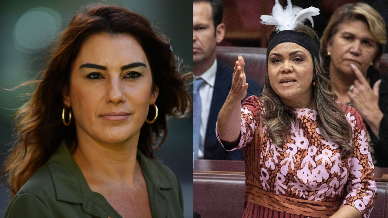 Aboriginal Senator Jacinta Nampijinpa Price slams Lidia Thorpe for Black Power salute and calling Queen a 'coloniser'