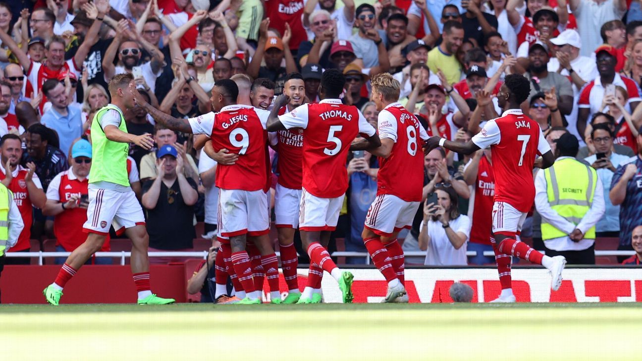 Arsenal vs.  Leicester City - Football Match Report - August 13, 2022