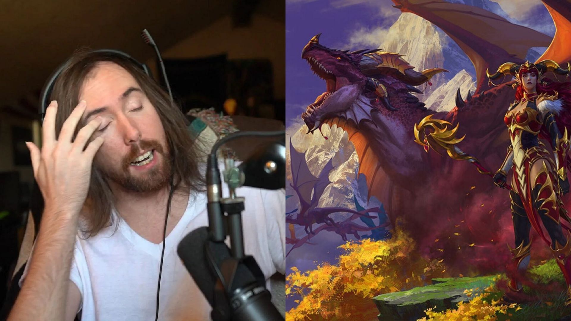Asmongold criticizes Blizzard for nerfing new Soar ability (Image via Sportskeeda)
