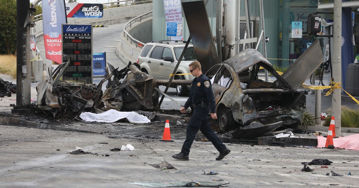 At least 4 killed in Windsor Hills crash, including infant