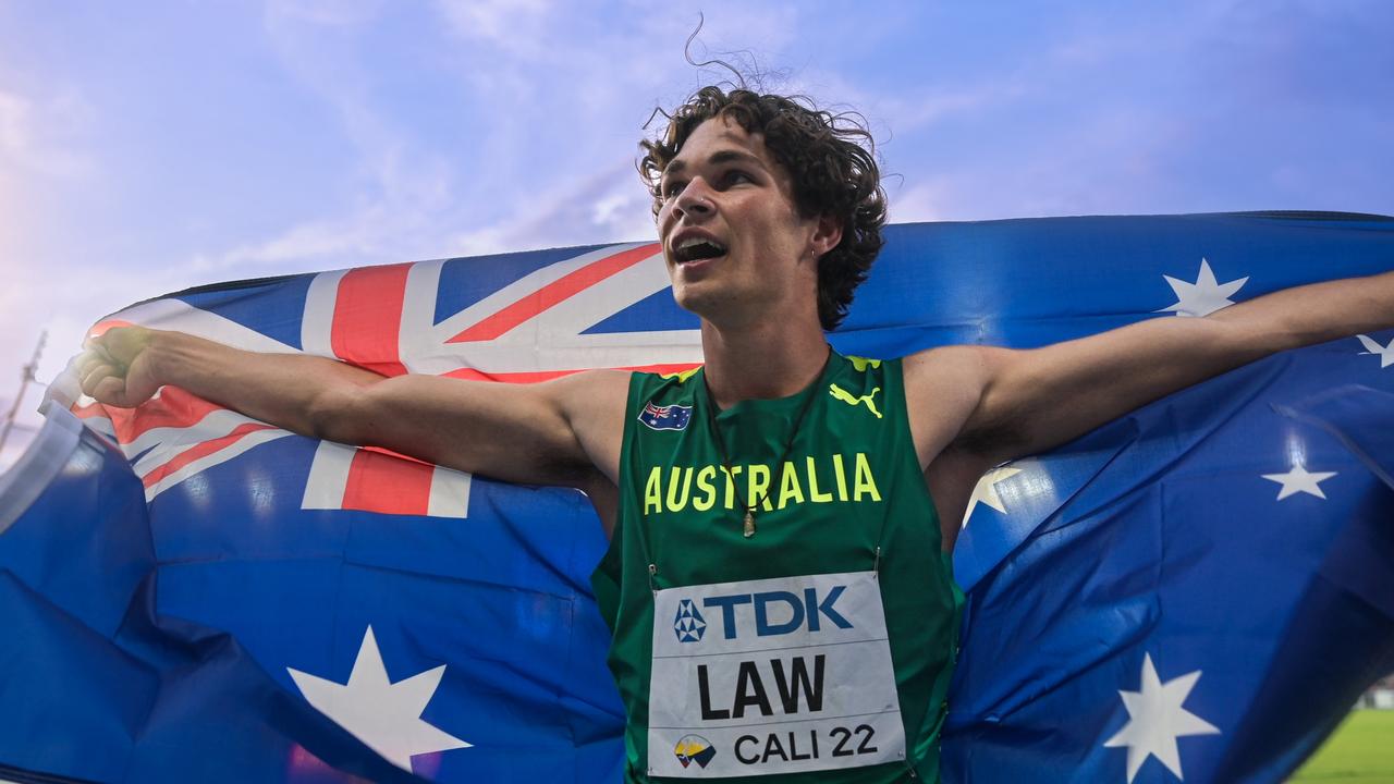 Aussie Calab Law wins under-20s World Championship 200m bronze