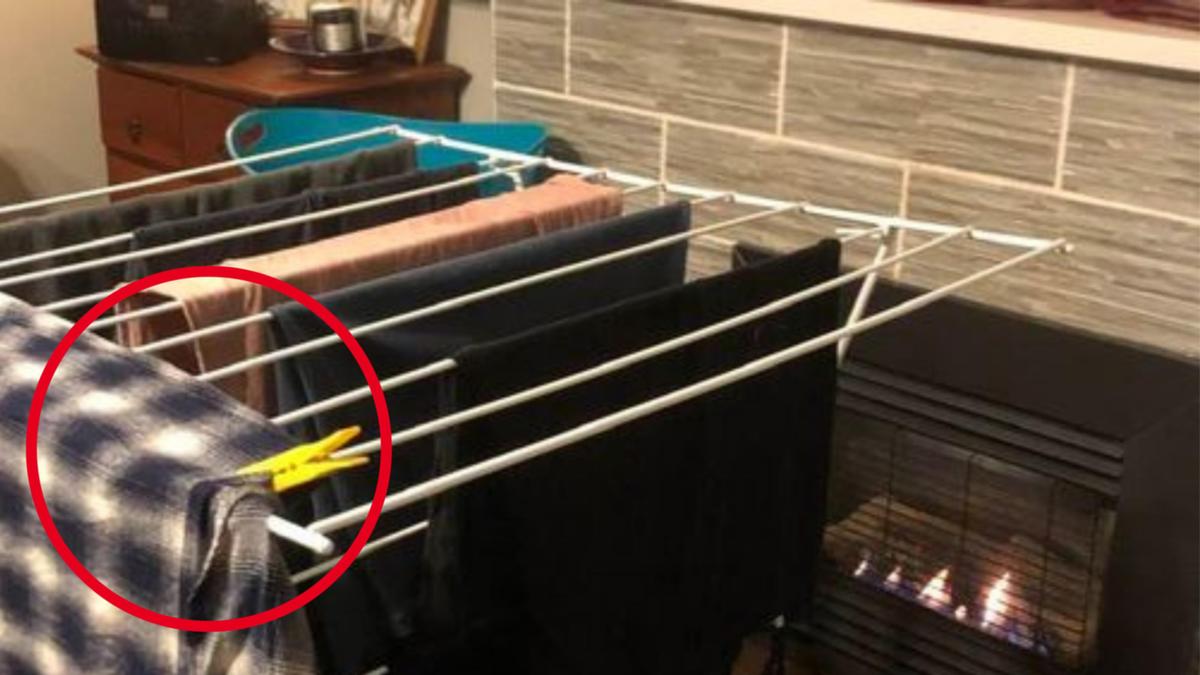 Aussie home owner's five-second hack will halve the drying time of your clothes in winter