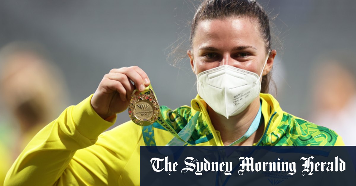 Australia win cricket gold as McGrath allowed to bat and bowl with COVID-19