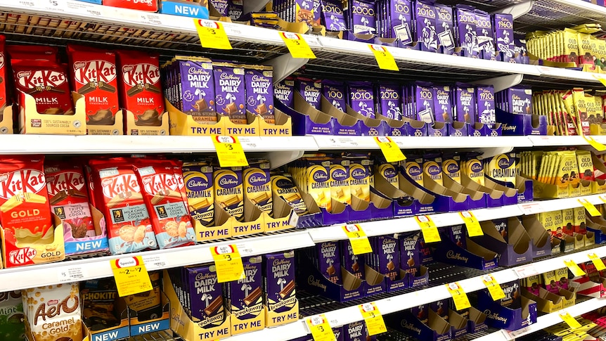 chocolate aisle
