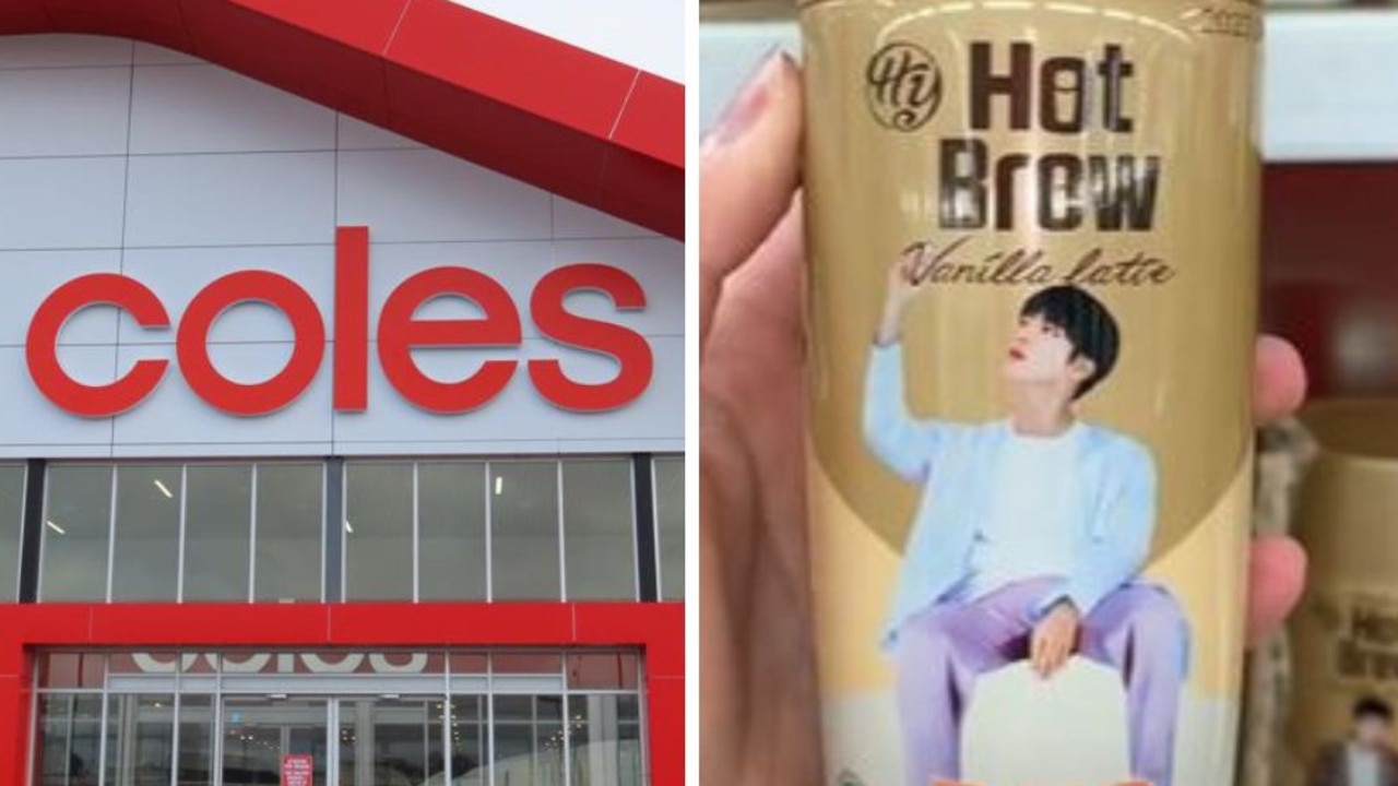BTS: Coles now selling K-Pop band's Hot Brew coffee