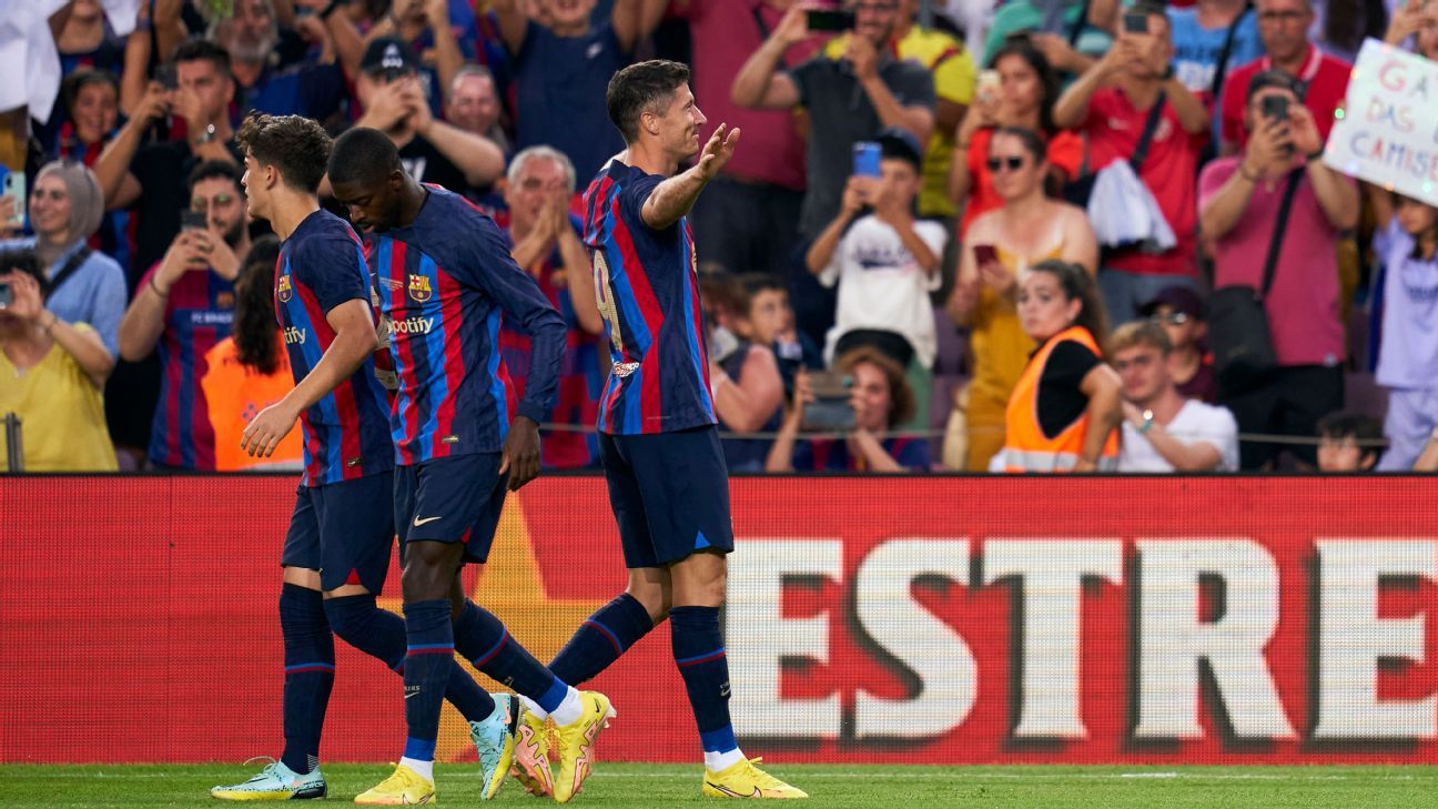 Barcelona vs.  Pumas UNAM - Football Match Report - August 7, 2022