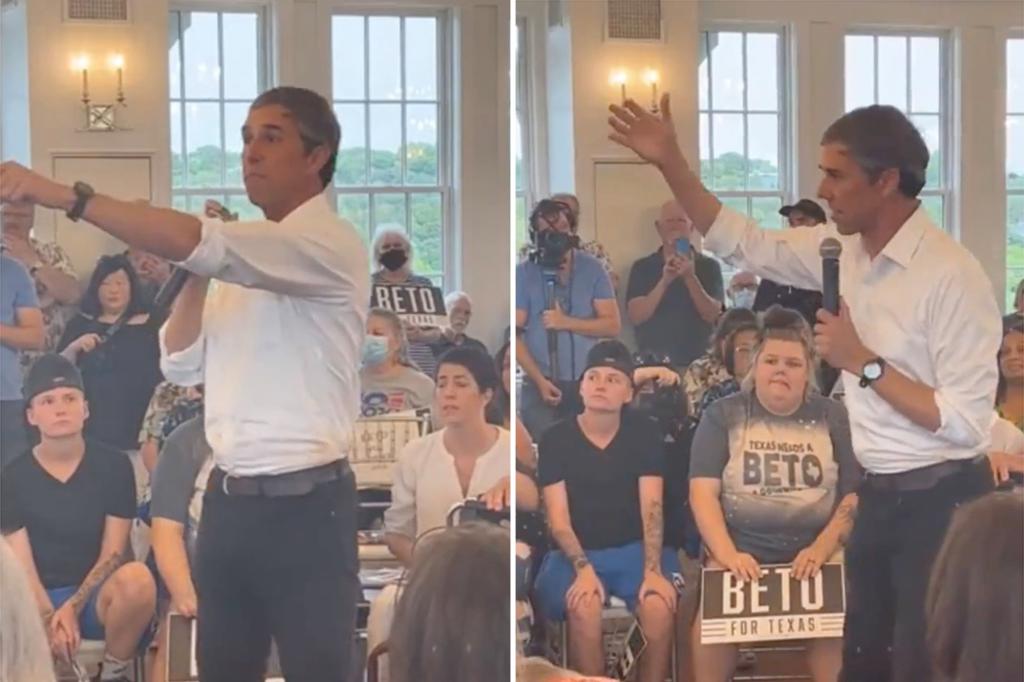 Beto O'Rourke calls heckler 'motherf---er' for Uvalde laughter