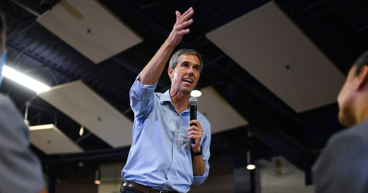 Beto O'Rourke drops f-bomb on heckler during Texas campaign stop