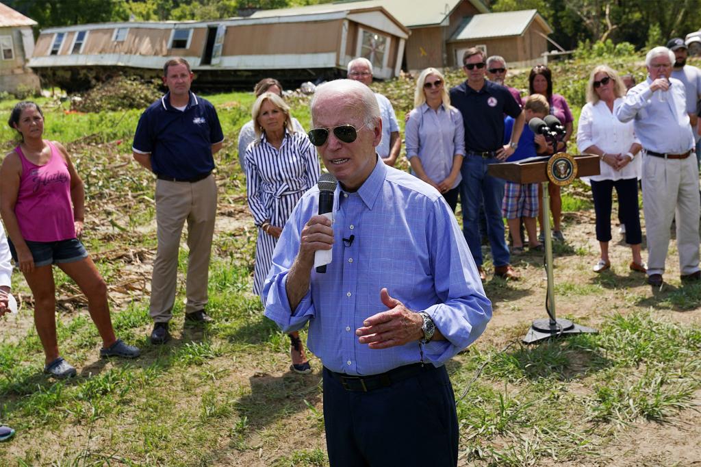 Biden says 'inflation' bill funds healthcare, 'God knows what else' in bizarre speech