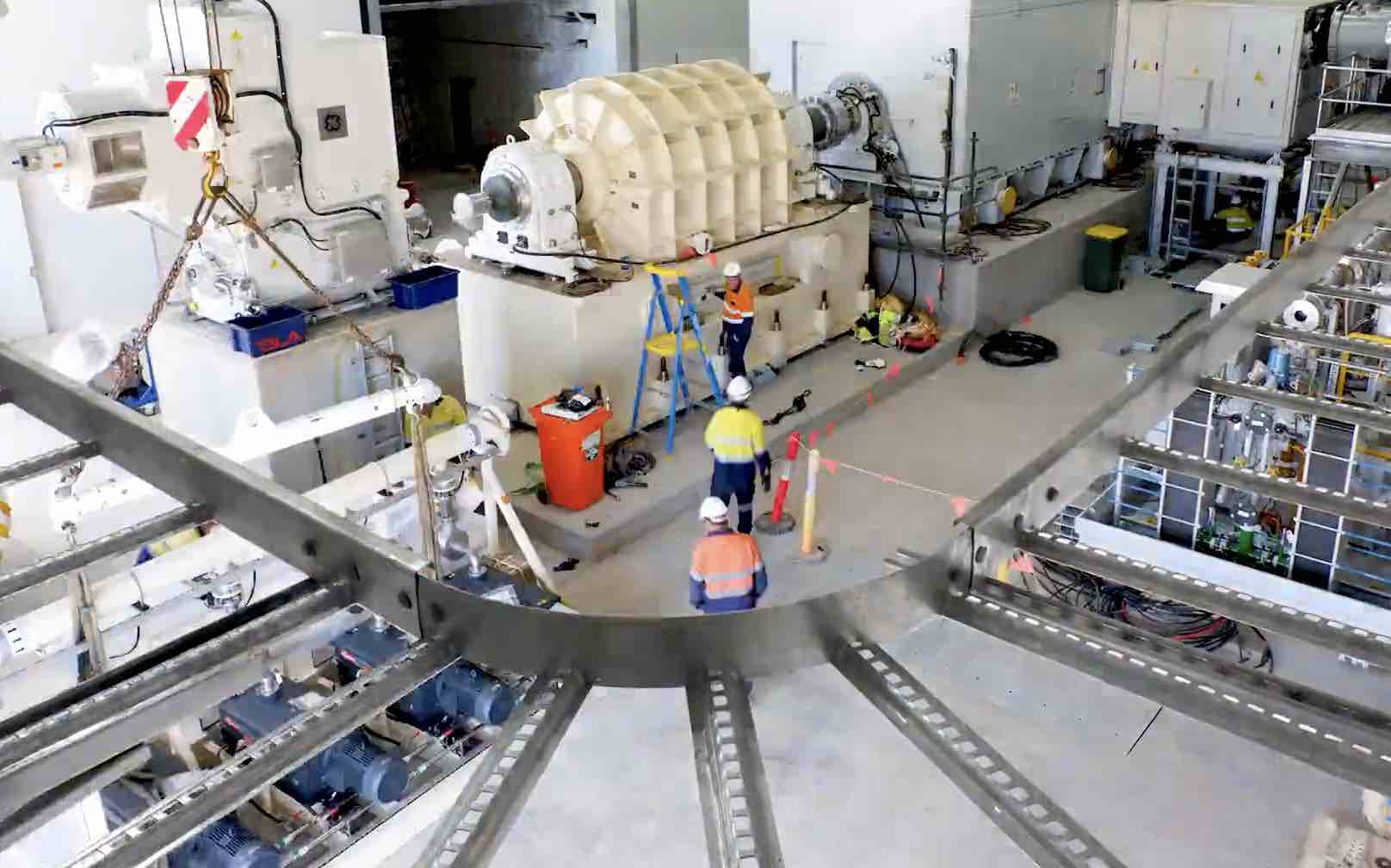Big spinning machines remove constraints on wind and solar