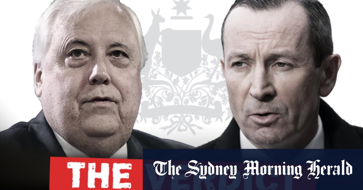 Billionaire Clive Palmer, WA Premier Mark McGowan to learn their fates in defamation verdict