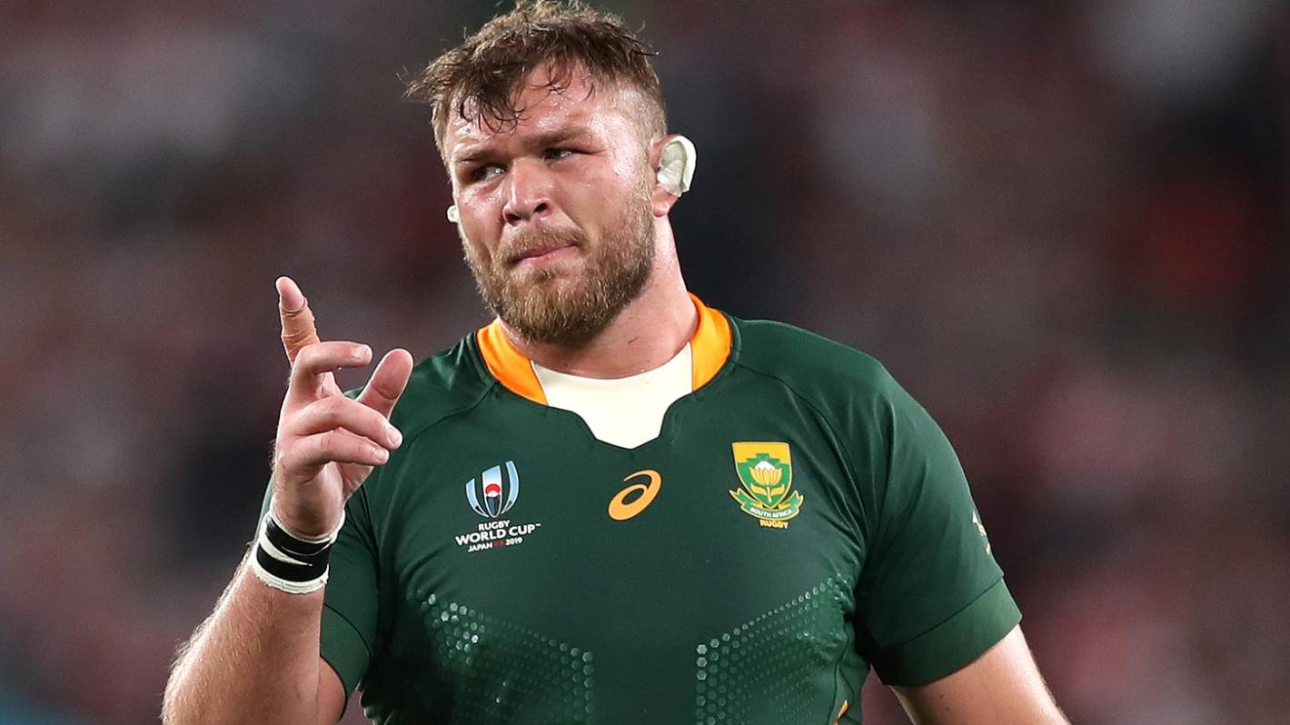Boks bruiser adds size to All Blacks' assignment