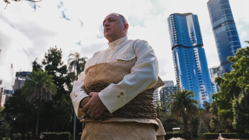 Brisbane man Sulieni Layt bestowed royal honor as Australia's first talking chief to the King of Tonga