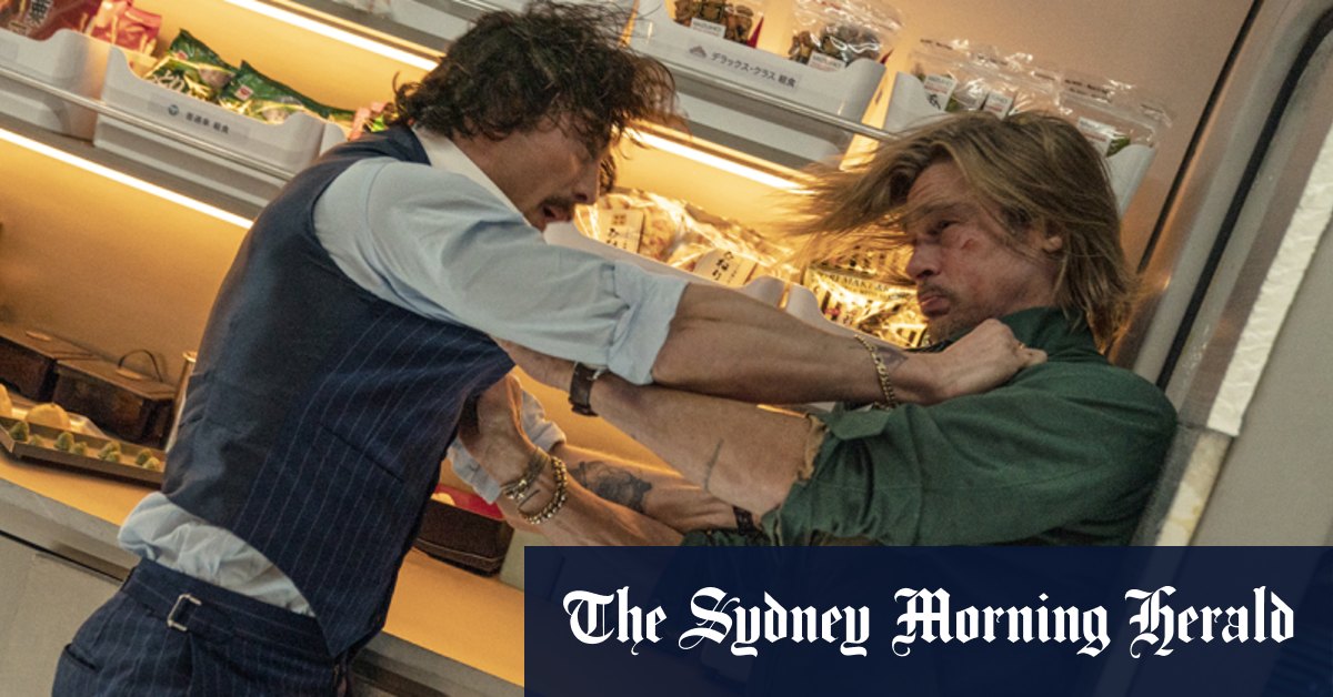 Bullet Train is off the rails, even with the 'mellow-yet-whiny' Brad Pitt