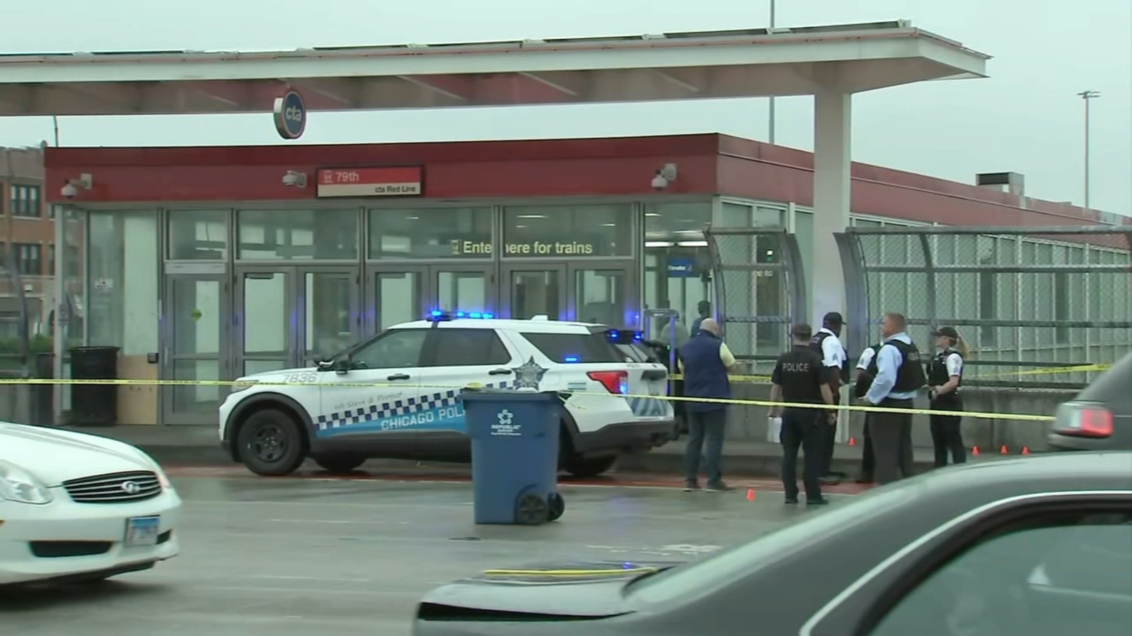 CTA Red Line shooting: Teen shot near station hours after CPD supt.  says he plans to move resources to Chicago Transit Authority