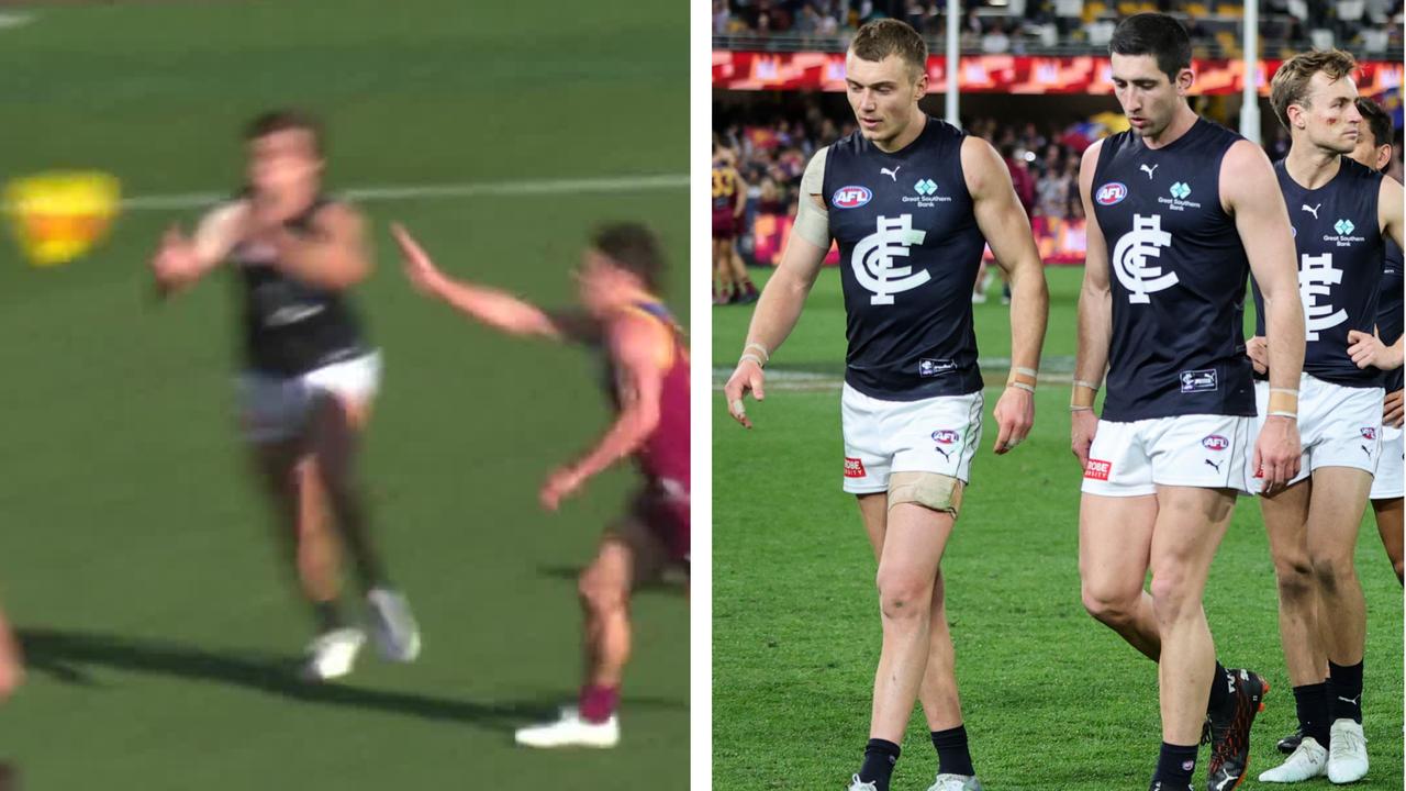 Carlton Blues fixture, run home, injury list, Michael Voss press conference, Leigh Montagna says team is vulnerable