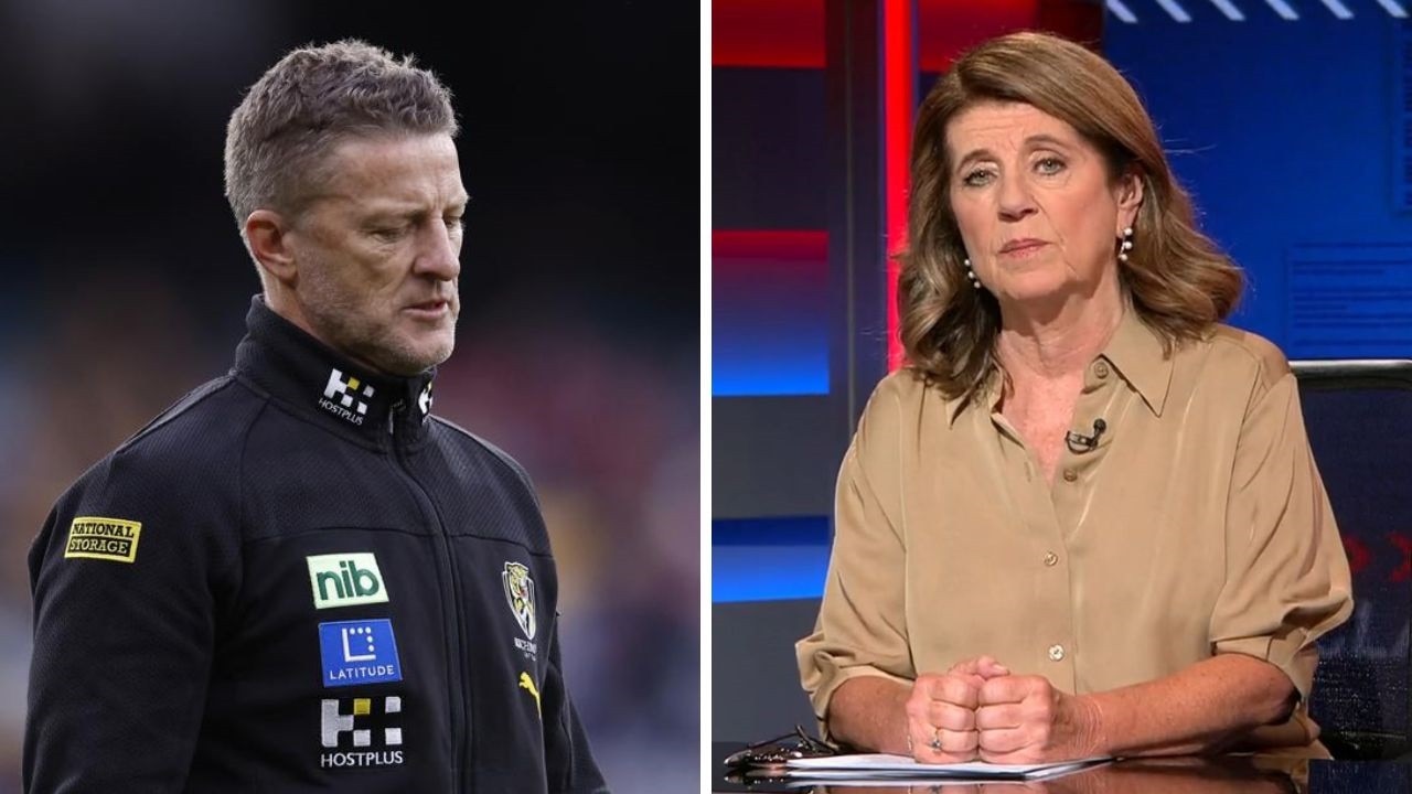 Caroline Wilson blasts Richmond coach Damien Hardwick's apology after local footy outburst