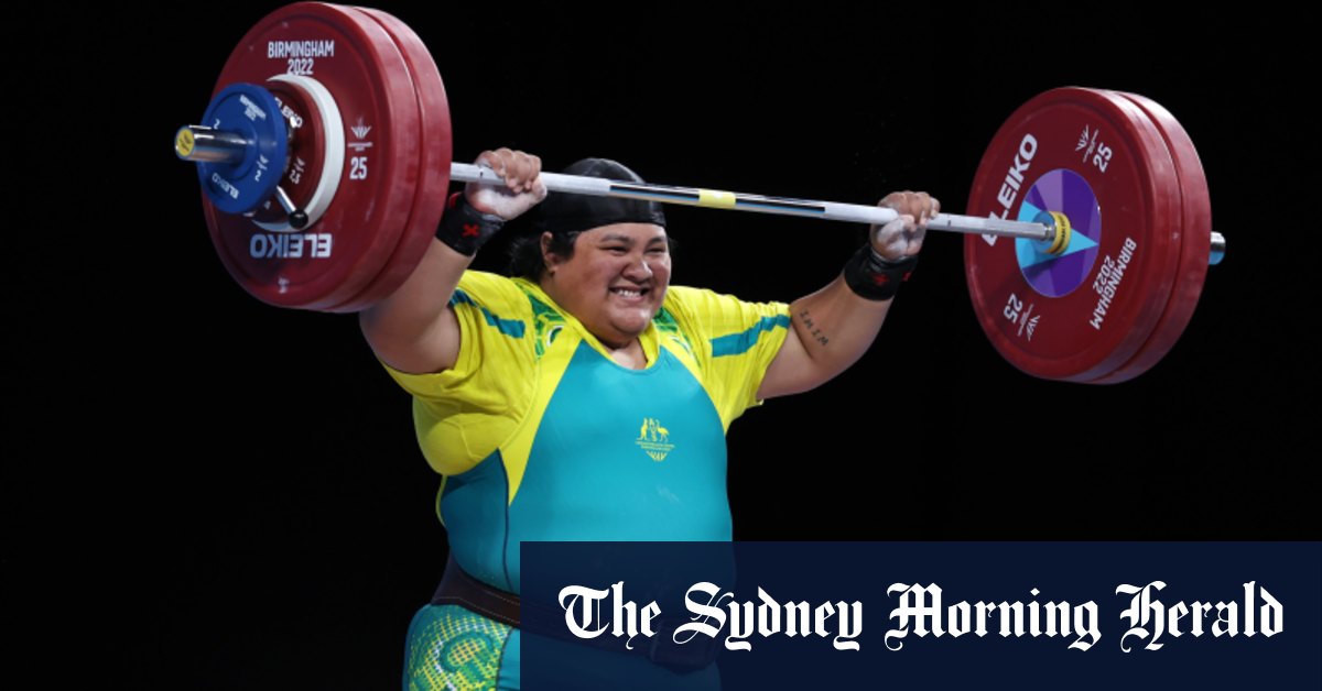 Charismatic win as adopted Aussie claims historic weightlifting medal