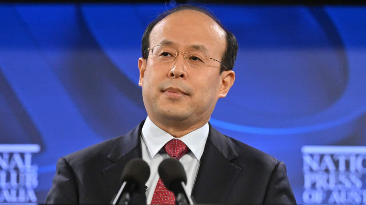 Chinese ambassador to Australia Xiao Qian.