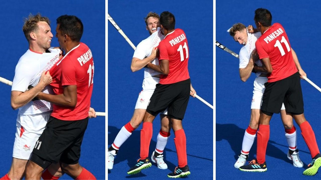 Commonwealth Games: Balraj Panesar sat off for choking rival in England vs Canada hockey