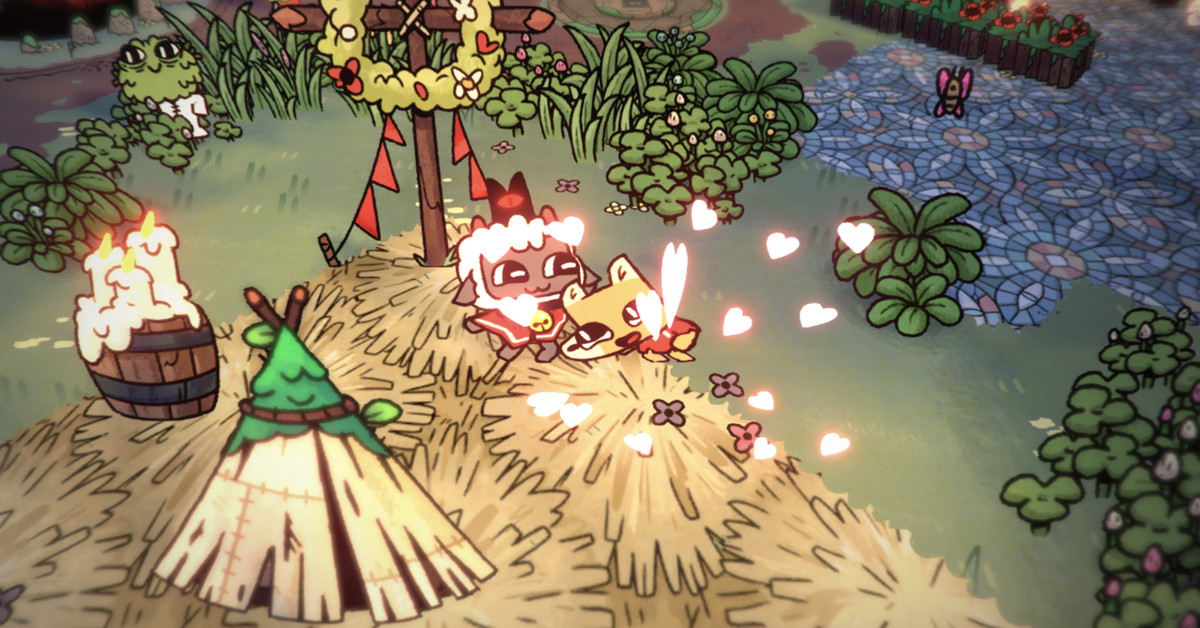 Cult of the Lamb lets you pet followers, but only if they're dogs