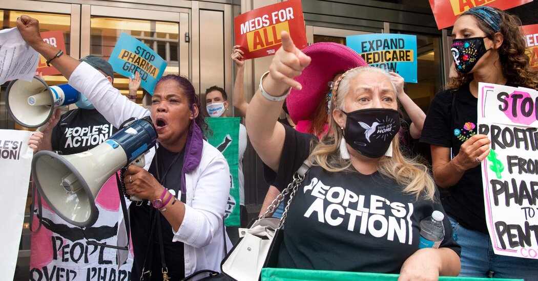 Democrats' Long-Sought Plan for Lowering Drug Costs Is at Hand