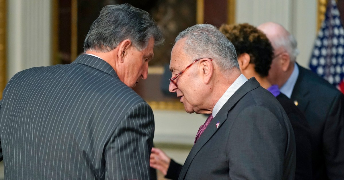 Democrats' big climate, health care and tax package clears major Senate hurdle