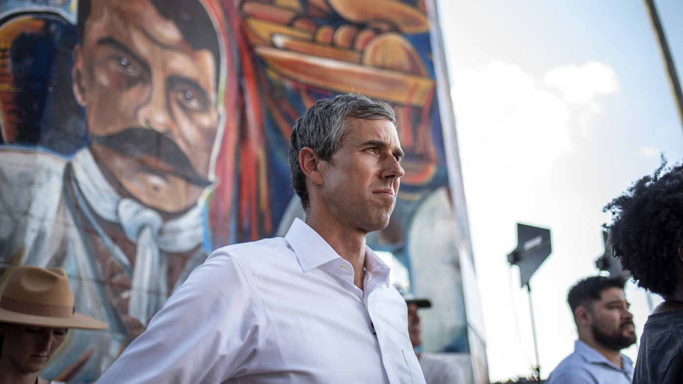 Dropping an f-bomb at a campaign rally will likely hurt and help O'Rourke.  : NPR