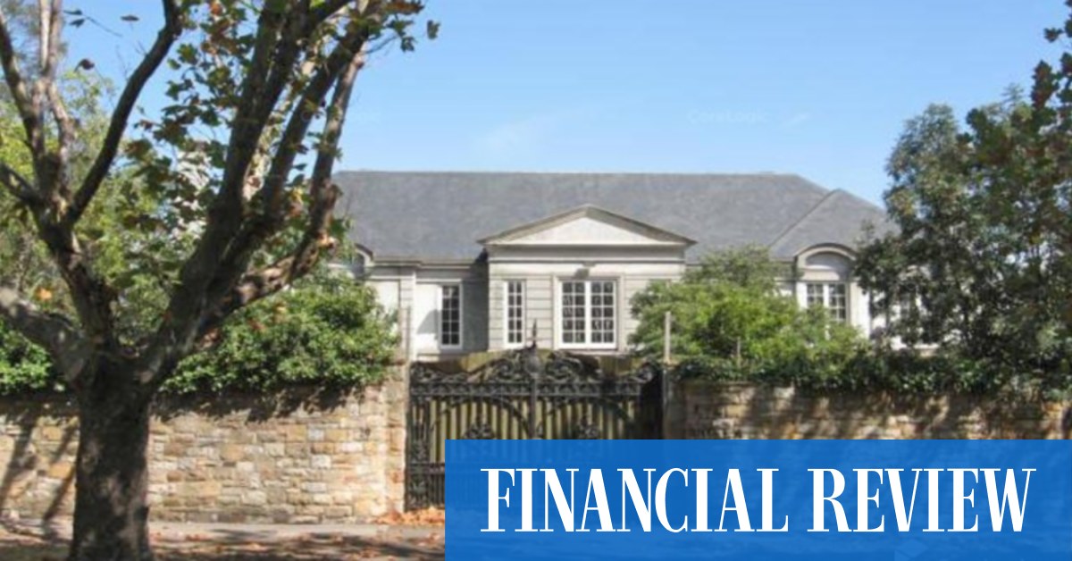 Edward Craven, co-founder of Stake.com and owner of Easygo Solutions, buys $80m Toorak mansion on St Georges Road