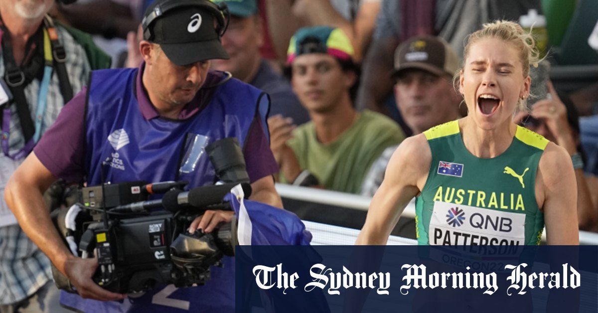 Eleanor Patterson back where it began as a different person and world champion