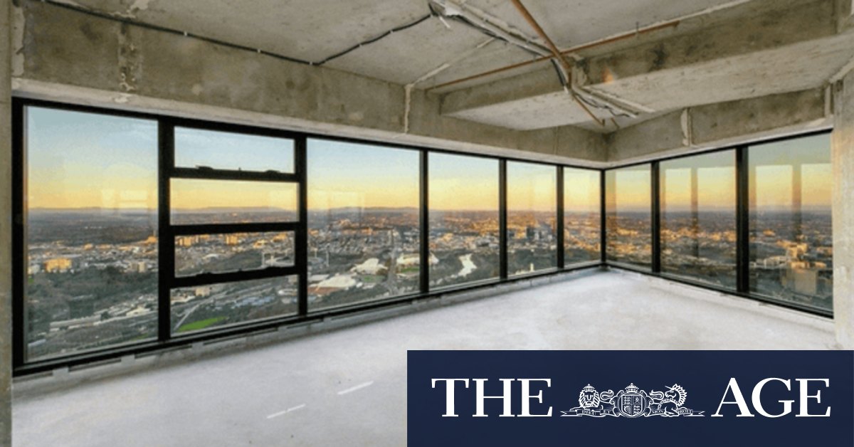 Eureka Tower empty shell apartment listed for $15 million by Jreissati family