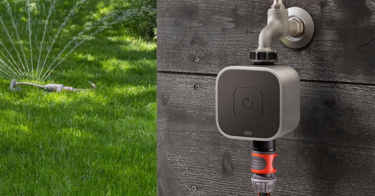 Eve Aqua adds Thread support for HomeKit sprinklers