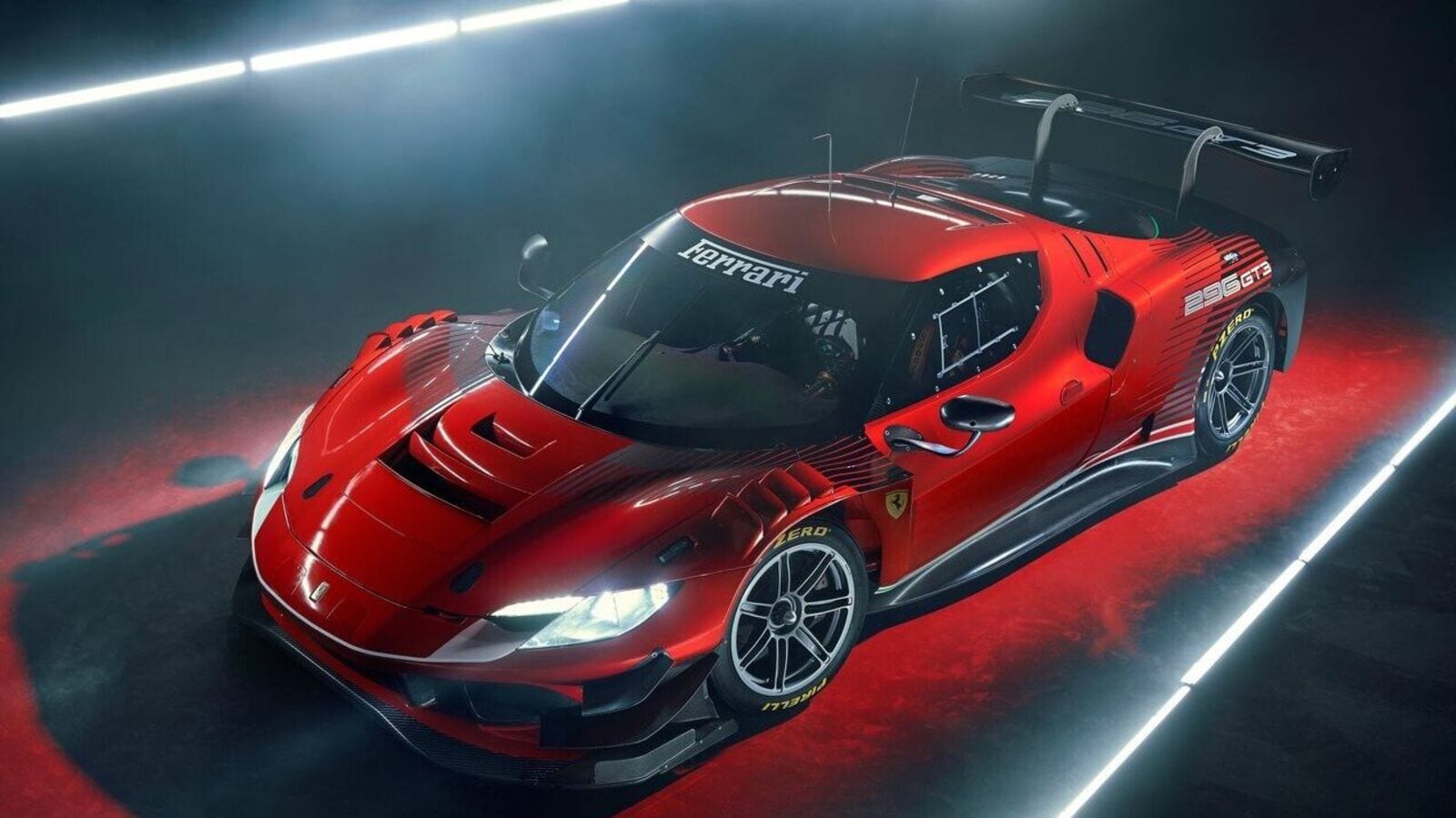 Ferrari unveils 296 GT3 race car, will replace 488 GT3