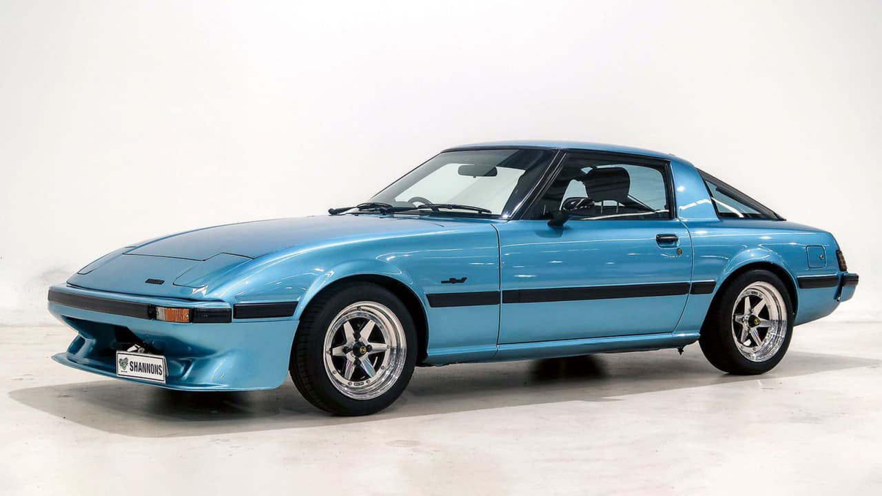 Former Mighty Car Mods Mazda RX-7 sells for almost $50,000