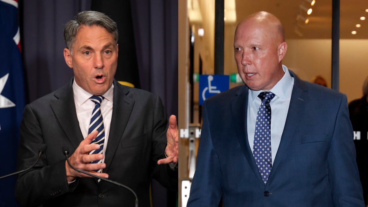From a trip to the laundromat to those dagwood dog photos: Peter Dutton and Richard Marles joke about the past week