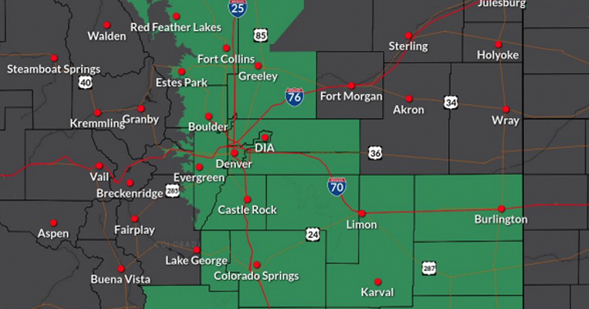 Front Range under flood watch as multiple rounds of thunderstorms move in