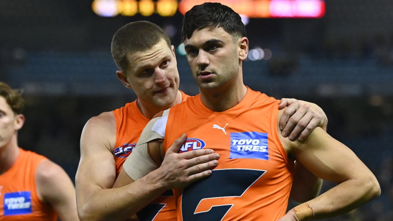 GWS Giants caretaker coach Mark McVeigh post-match press conference, rivals urged to take advantage, trade news, rumors, whispers, reactions, response, commentary, latest