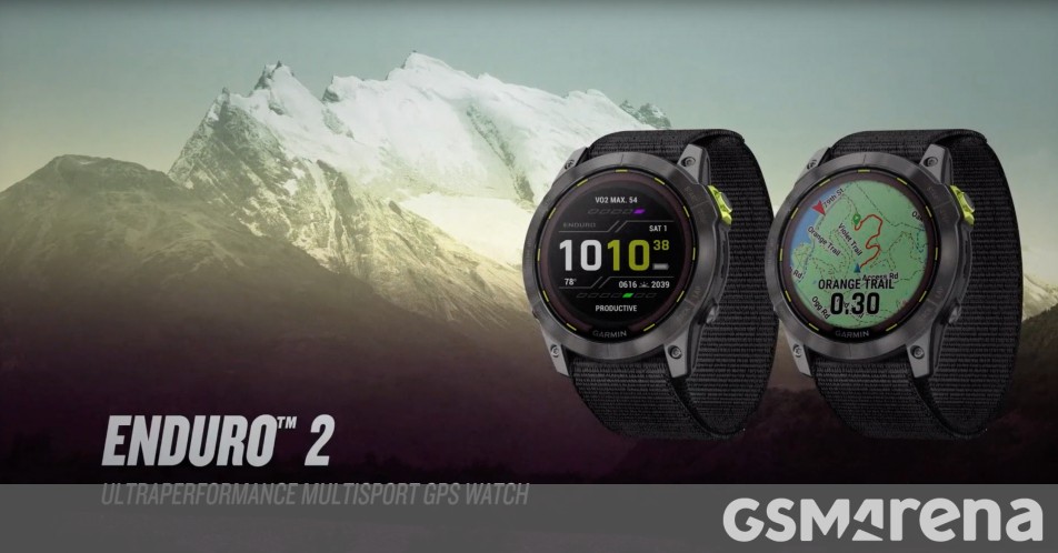 Garmin Enduro 2 announced as the flagship smartwatch for endurance athletes